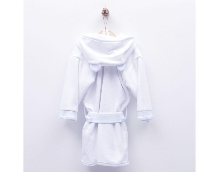 SEVIRA KIDS Peignoir bb et enfant  capuche en coton bio GOTS - Dreams Bleu (11)