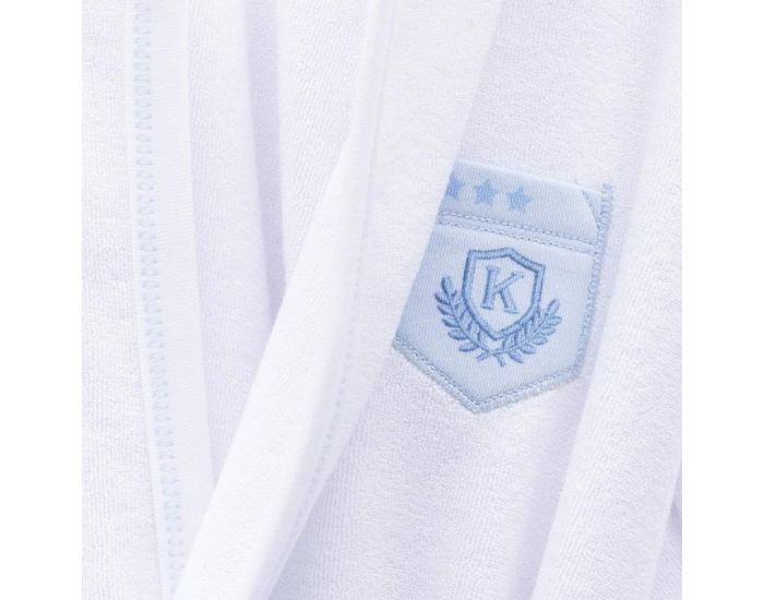 SEVIRA KIDS Peignoir bb et enfant  capuche en coton bio GOTS - Dreams Bleu (7)