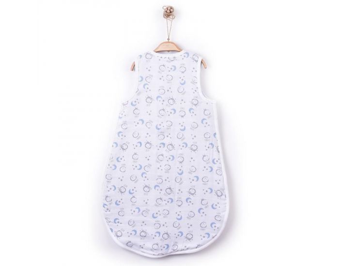 SEVIRA KIDS Gigoteuse lgre en mousseline de coton biologique - Dreams Bleu (5)