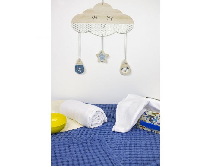 KADOLIS Lot de 2 Maxi langes en Tencel et Coton bio (1)