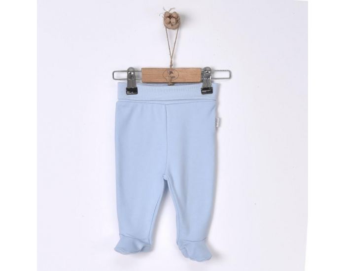 SEVIRA KIDS Lot de 2 pantalons bb en coton bio - Dreams Bleu (11)