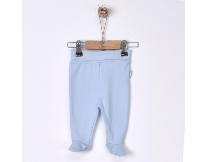 SEVIRA KIDS Lot de 2 pantalons bb en coton bio - Dreams Bleu (3)