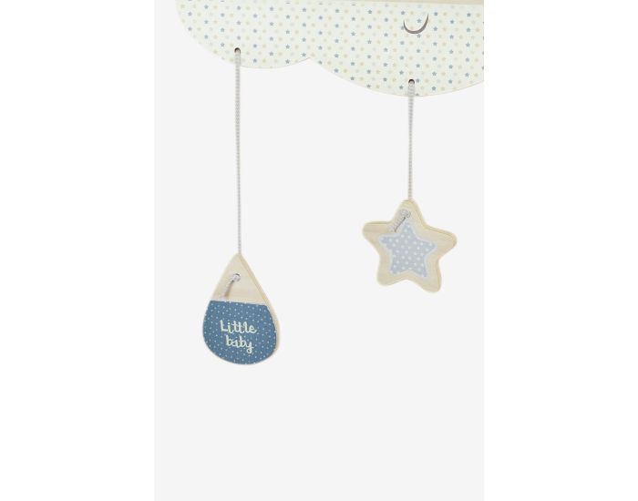 KADOLIS Porte-message Nuage en bois (2)