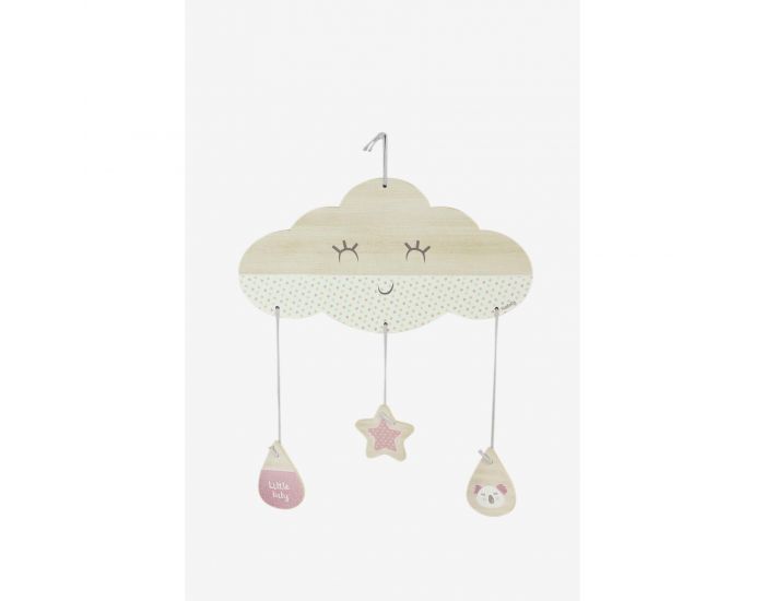 KADOLIS Porte-message Nuage en bois (5)