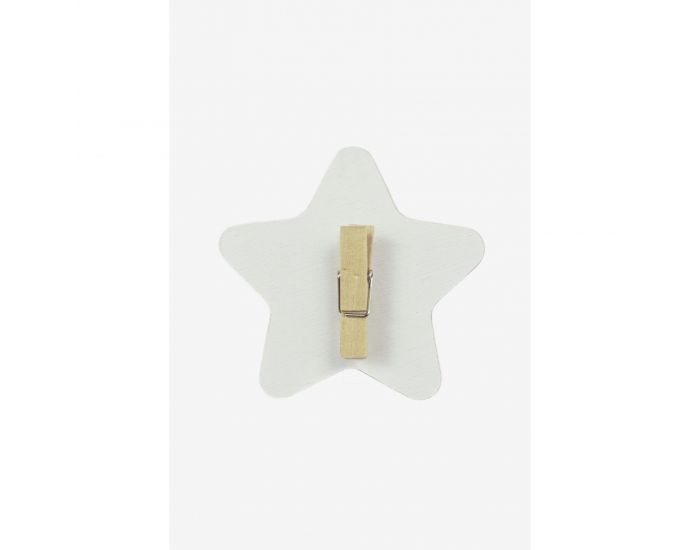 KADOLIS Guirlande Dcorative en Bois - Motifs toiles (7)