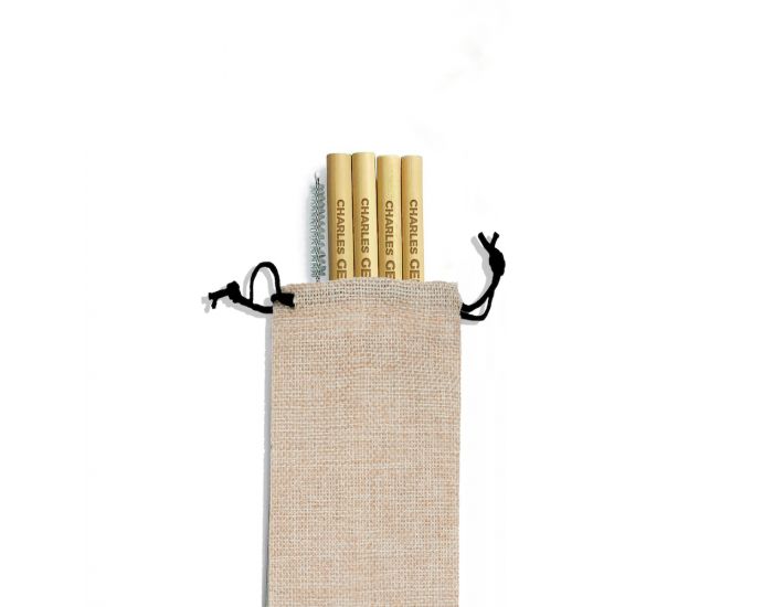  CHARLES GERMAIN COSMETICS Pailles En Bambou Biodgradable (3)