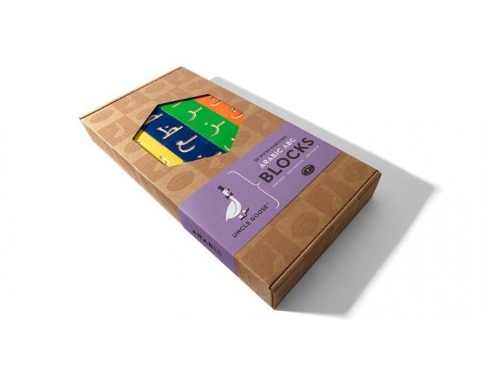 UNCLE GOOSE Cubes langue Arabe - set de 28 - D�s 2 ans (3)
