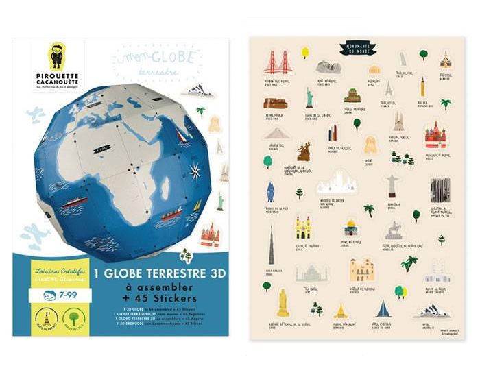 PIROUETTE CACAHOUETE Mon globe terrestre - D�s 7 ans (2)