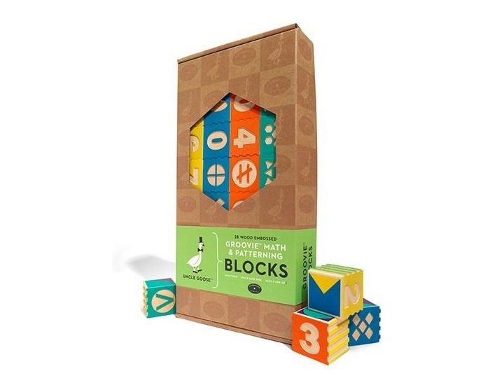 UNCLE GOOSE Cubes Math�matiques Groovie Maths - set de 28 - D�s 2 ans (4)