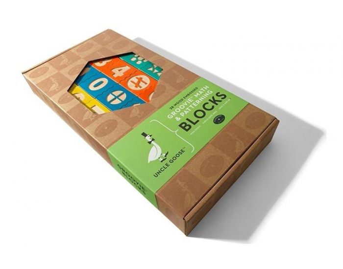 UNCLE GOOSE Cubes Math�matiques Groovie Maths - set de 28 - D�s 2 ans (5)