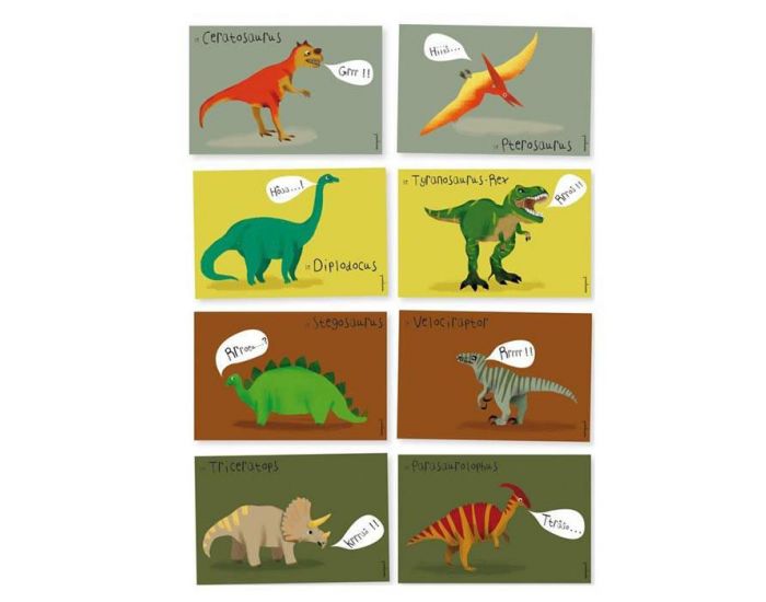 PIROUETTE CACAHOUETE Cartes d'Invitation - Lot de 8 (1)