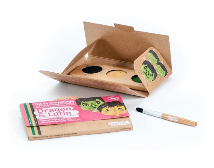 NAMAKI Kit maquillage bio 3 couleurs - Dragon et Lutin (1)