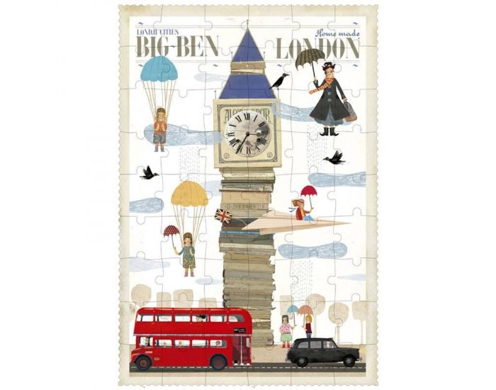LONDJI Puzzle Big Ben 200 pices - Londres - Ds 8 ans (1)