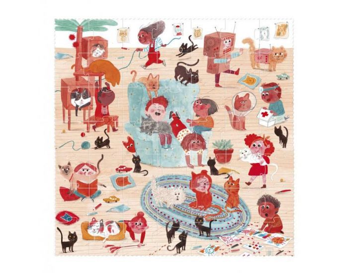 LONDJI Puzzle chats - Ds 3 ans (1)