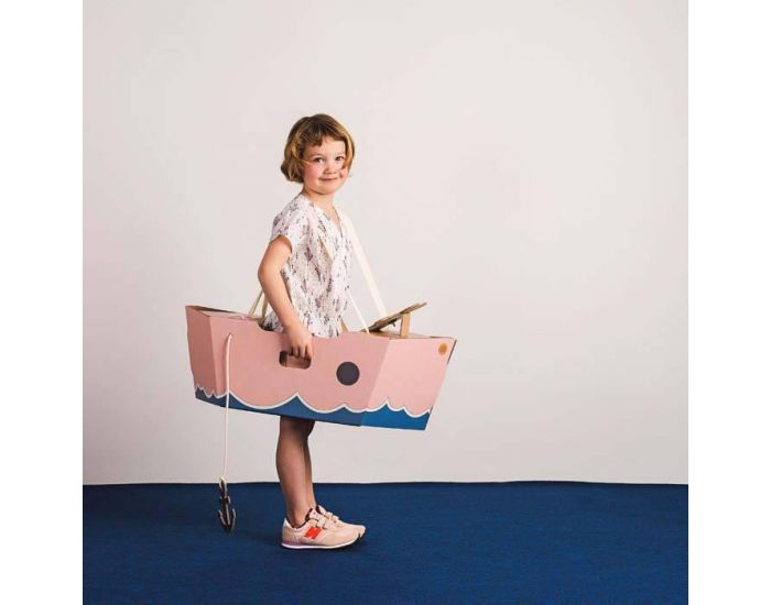 MISTER TODY Bateau D�guisement en Carton Rose - D�s 3 ans (1)