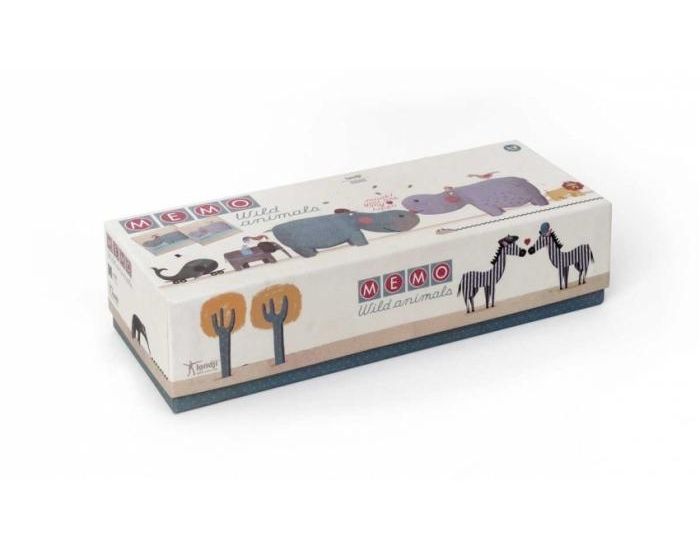 LONDJI Memo animaux sauvages - D�s 3 ans (2)