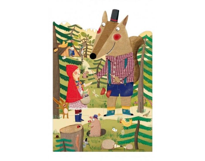 LONDJI Puzzle Le Petit chaperon rouge - Ds 3 ans (1)