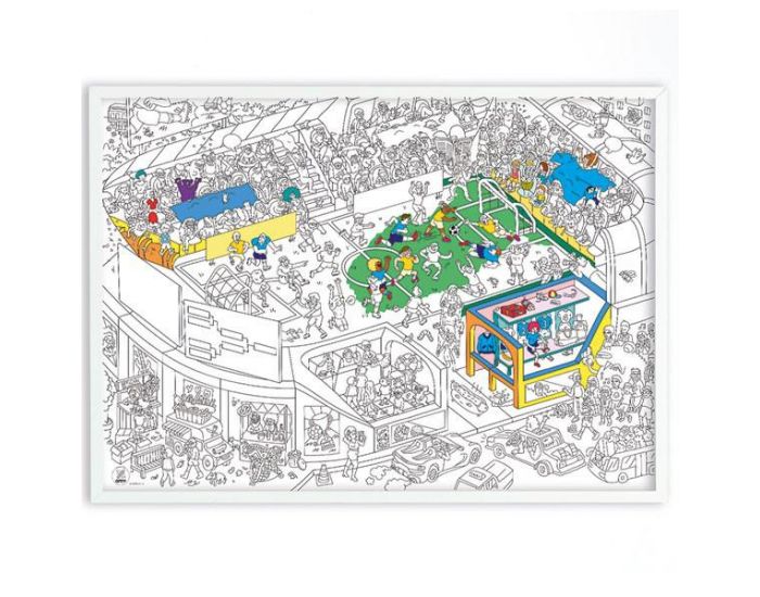 OMY Poster  Colorier - Thme au Choix (2)