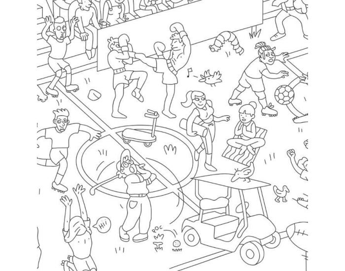 OMY Poster  Colorier - Thme au Choix (3)