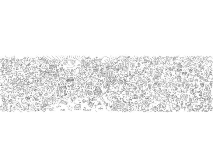 OMY Coloriage gant Frise 4 saisons (1)