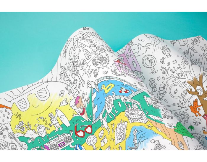 OMY Coloriage gant Frise 4 saisons (2)