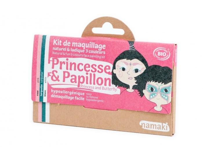 NAMAKI Kit maquillage bio 3 couleurs - Princesse et Papillon (2)