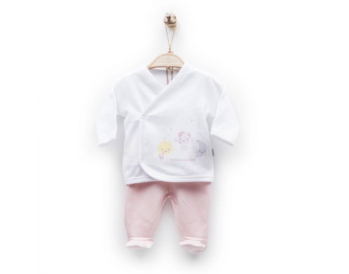 BEBESEO Kit De Naissance Nouveau N Bio Rose (1)