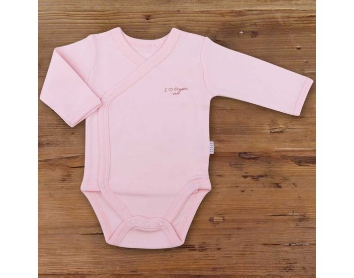 BEBESEO Body Organique Rose Manches Longues (2)