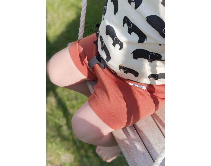 MOOMIE Short bb rouille (3)