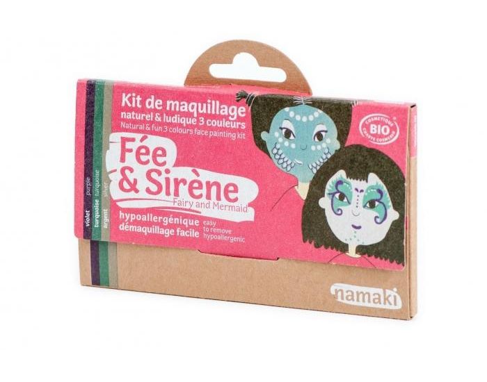 NAMAKI Kit maquillage bio 3 couleurs - Fe et Sirne (2)