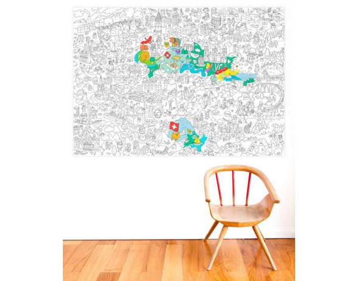 OMY Poster  Colorier - Villes et Pays du Monde (3)