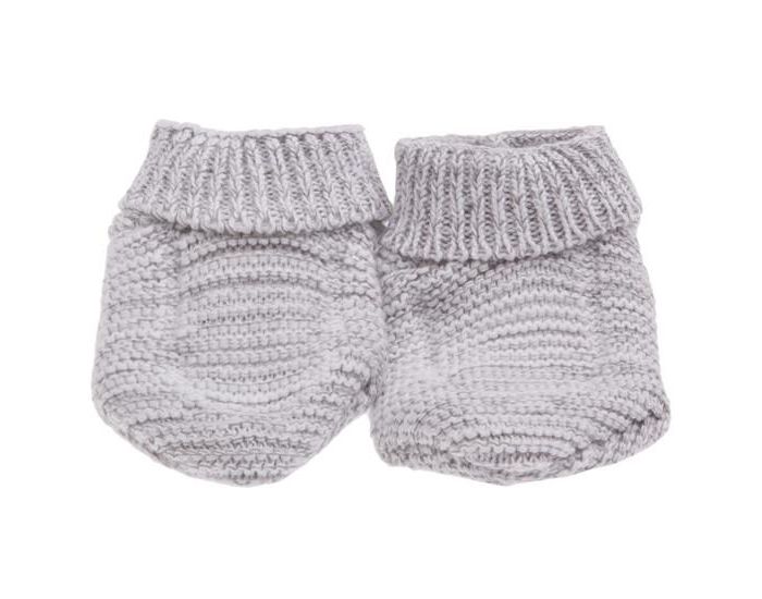PREMIERS MOMENTS Chaussons en coton bio - Taille 1 mois (4)