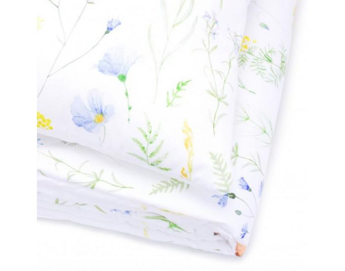 SEVIRA KIDS Couette et oreiller enfant 2 en 1 prt  dormir - Fleurs des champs (8)