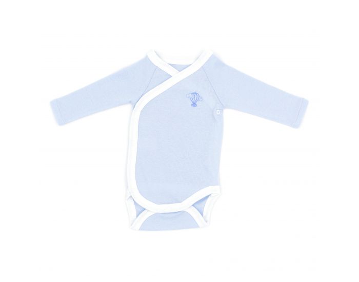 PREMIERS MOMENTS Body Crois - 100% Coton Bio - Azur (12)