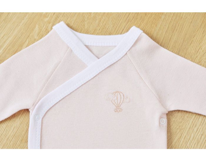 PREMIERS MOMENTS Body Crois - 100% Coton Bio - Azur (14)