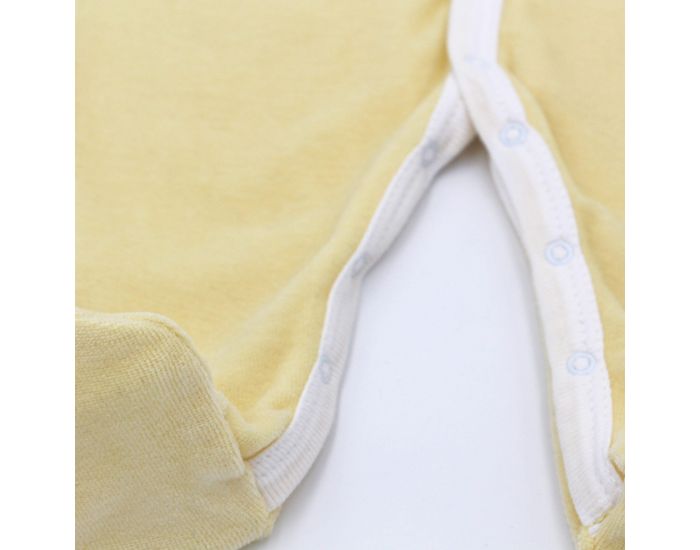 PREMIERS MOMENTS Pyjama Velours 100% coton bio - Mimosa (10)