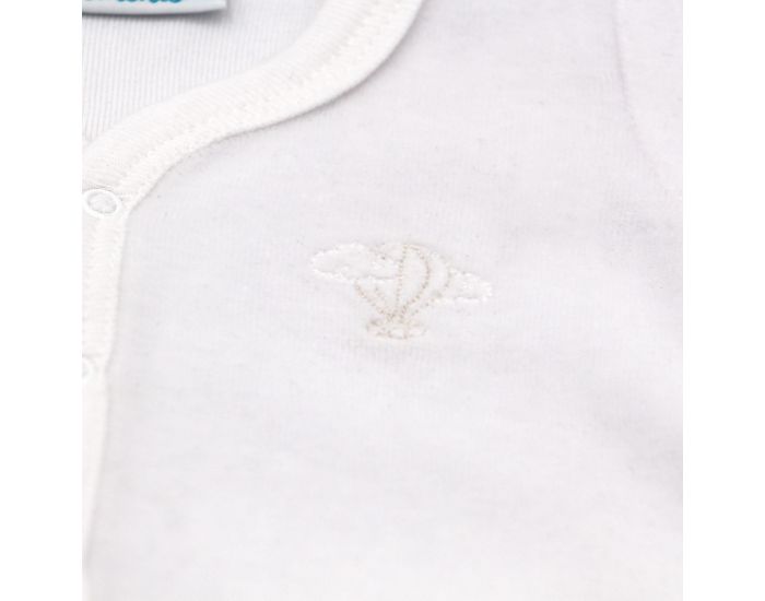 PREMIERS MOMENTS Pyjama Velours 100% coton - Nuage (2)
