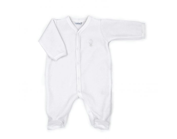 PREMIERS MOMENTS Pyjama Velours 100% coton - Nuage (11)