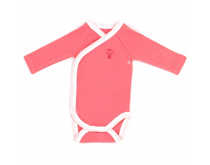 PREMIERS MOMENTS Body Crois - 100% Coton bio - Corail (11)