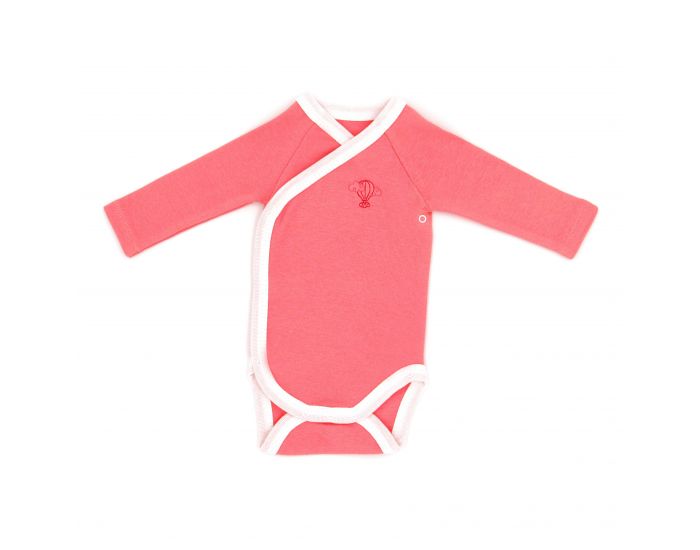 PREMIERS MOMENTS Body Crois - 100% Coton bio - Corail (12)