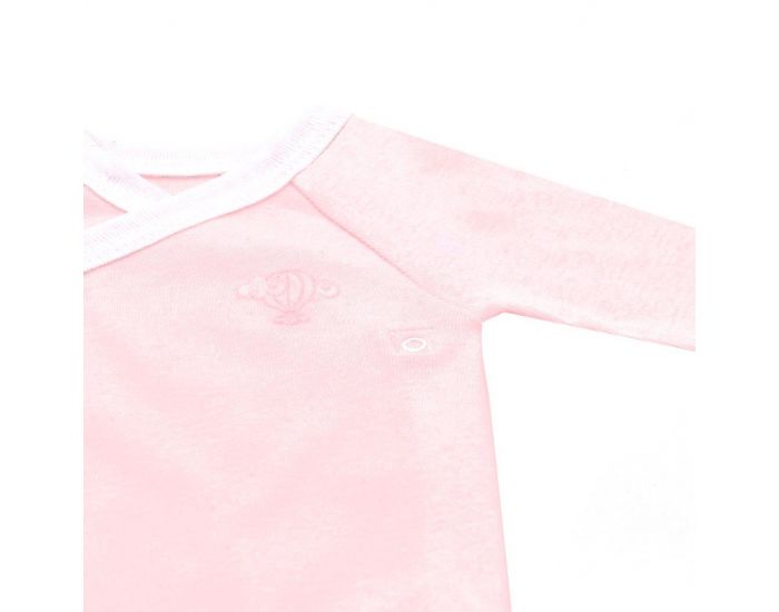 PREMIERS MOMENTS Body Crois - 100% Coton Bio - Pivoine (1)