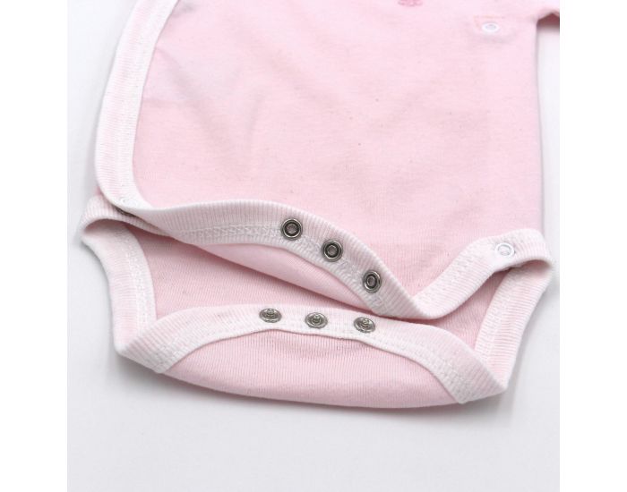 PREMIERS MOMENTS Body Crois - 100% Coton Bio - Pivoine (8)