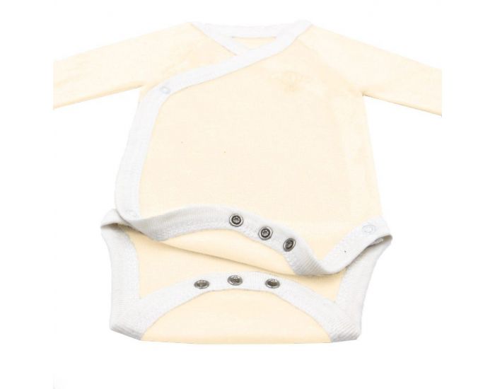 PREMIERS MOMENTS Body Crois - 100% coton bio - Crme (2)