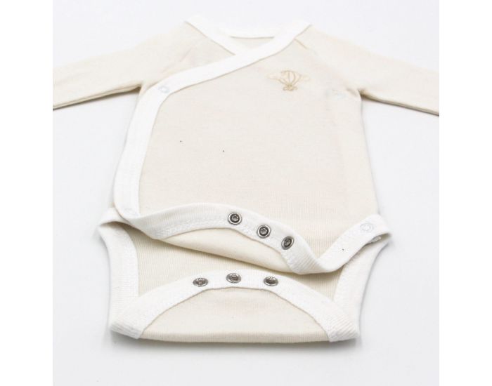 PREMIERS MOMENTS Body Crois - 100% coton bio - Crme (8)