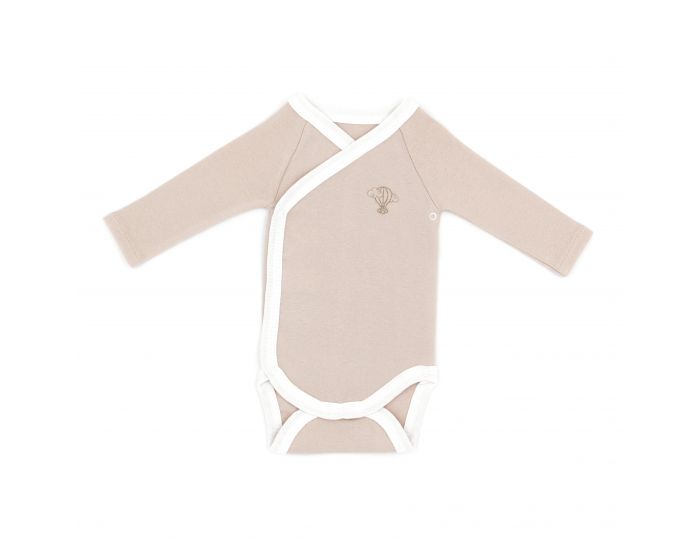 PREMIERS MOMENTS Body Crois - 100% Coton Bio - Noisette (13)