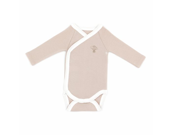 PREMIERS MOMENTS Body Crois - 100% Coton Bio - Noisette (14)