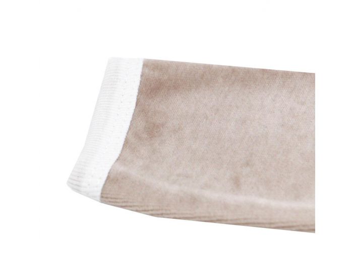 PREMIERS MOMENTS Pyjama Velours 100% coton bio- Noisette (3)