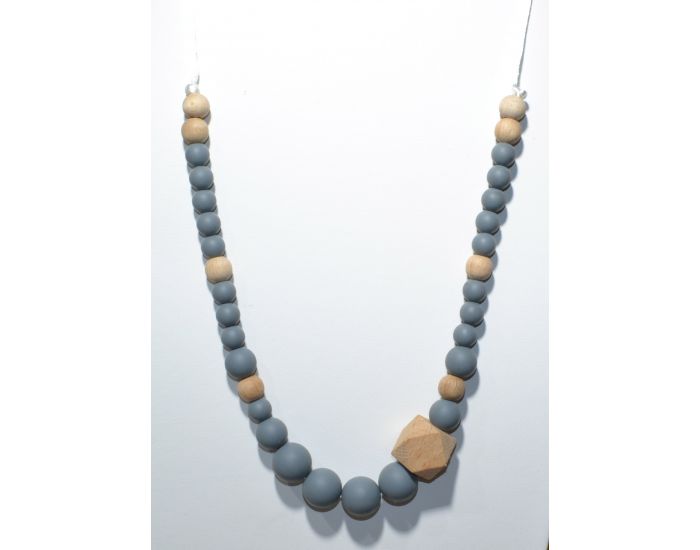IRREVERSIBLE Collier d'allaitement silicone et Bois  (3)