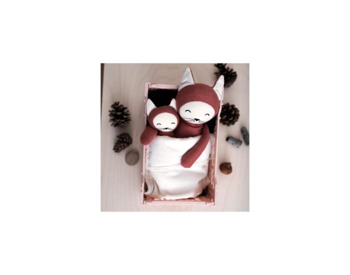 FABELAB Doudou Renard Bio 