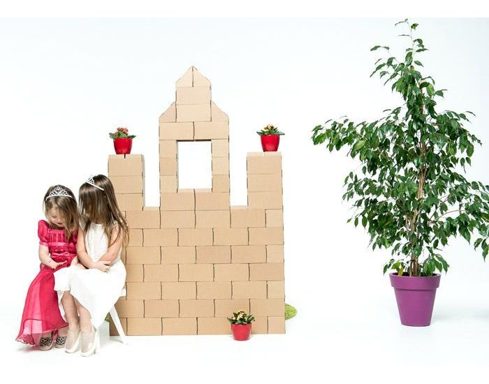 GIGI - 60 Blocs de Construction XL  en Carton Recycl� - D�s 3 ans (2)